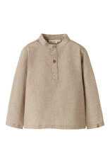 Lil' Atelier Dasher Loose Shirt Oxford Tan