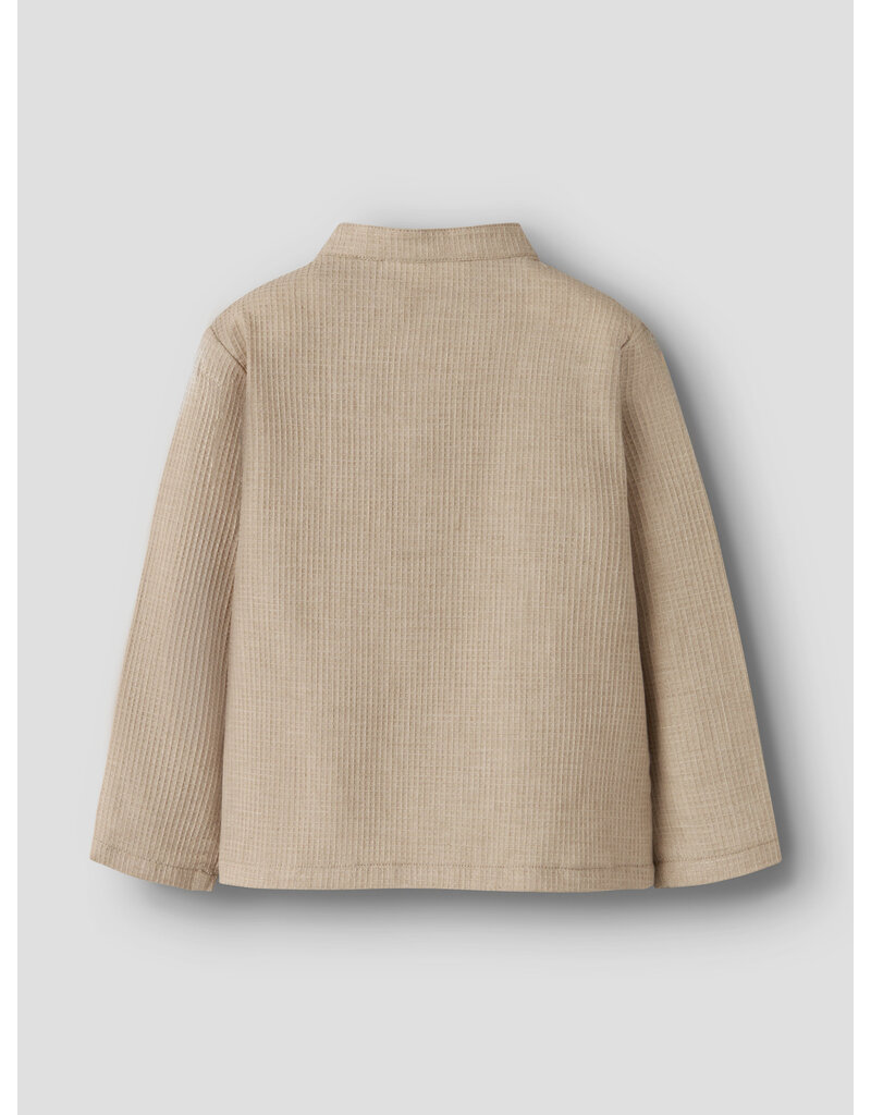 Lil' Atelier Dasher Loose Shirt Oxford Tan