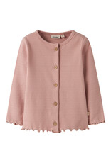 Lil' Atelier Dimia Slim Cardigan Misty Rose