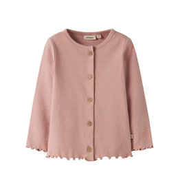 Lil' Atelier Dimia Slim Cardigan Misty Rose
