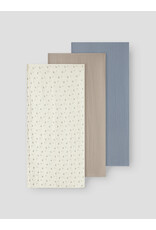 Lil' Atelier Isleys 3 Pack Nappies Coconut Milk / Oxford Tan