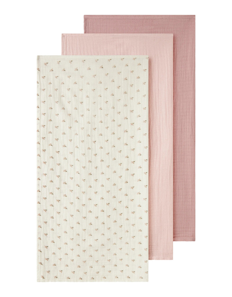 Lil' Atelier Isleys 3 Pack Nappies Coconut Milk/Peach