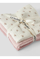 Lil' Atelier Isleys 3 Pack Nappies Coconut Milk/Peach