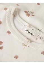 Lil' Atelier Layo Sig Slim Top Coconut Milk Flower
