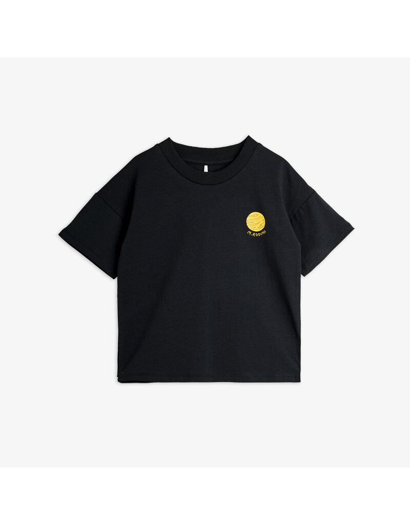 Mini Rodini Planet sp ss tee Black