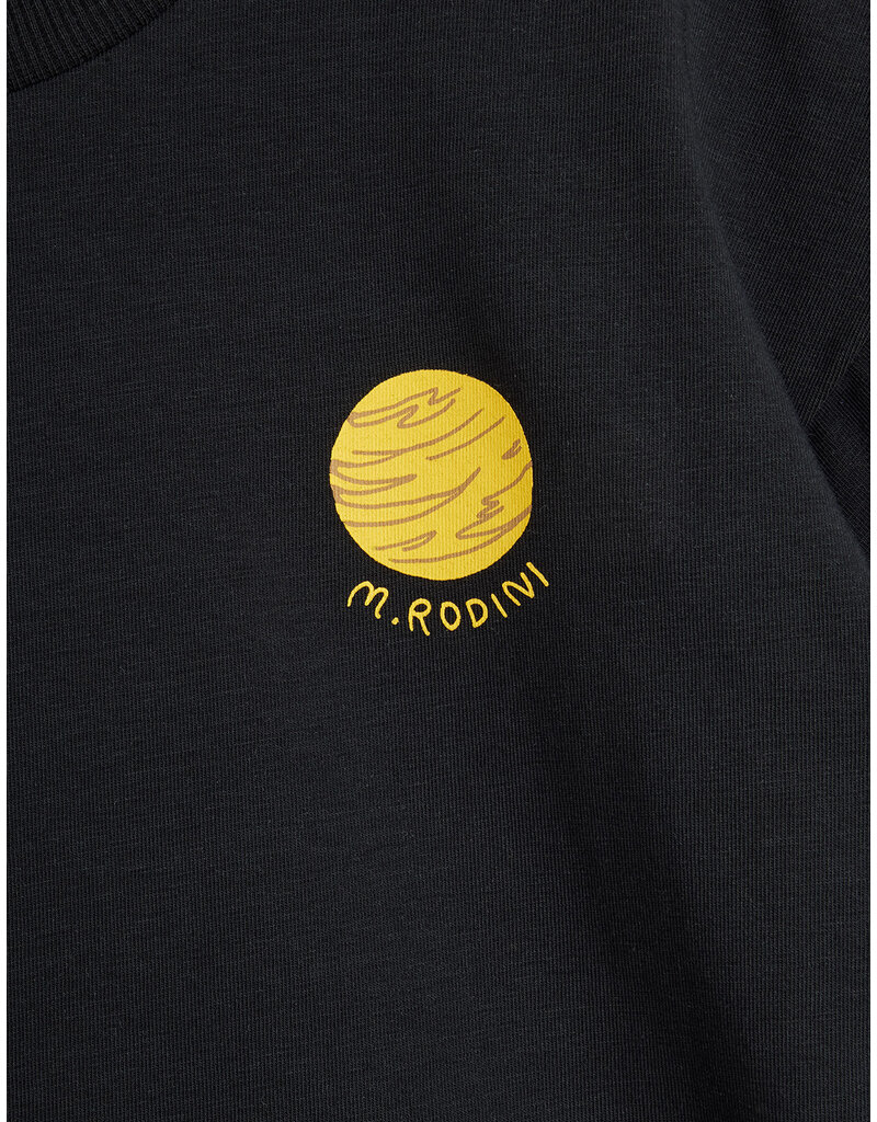 Mini Rodini Planet sp ss tee Black
