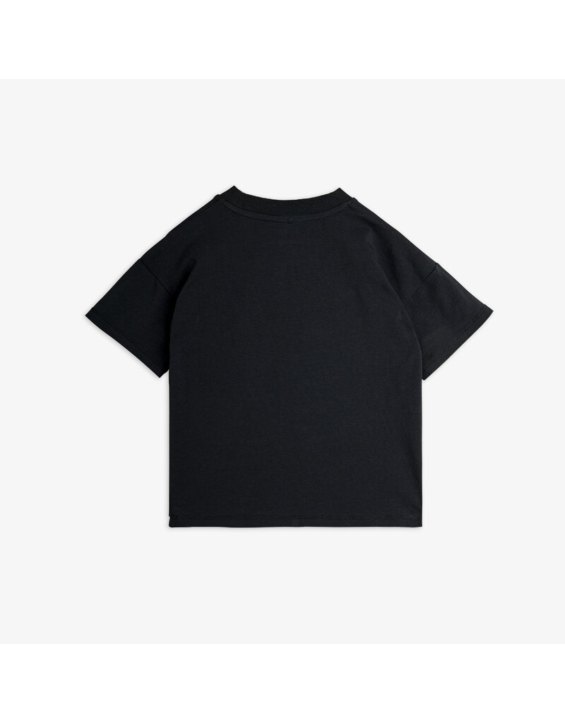 Mini Rodini Planet sp ss tee Black