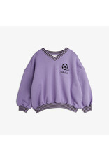 Mini Rodini Football emb sweatshirt Purple