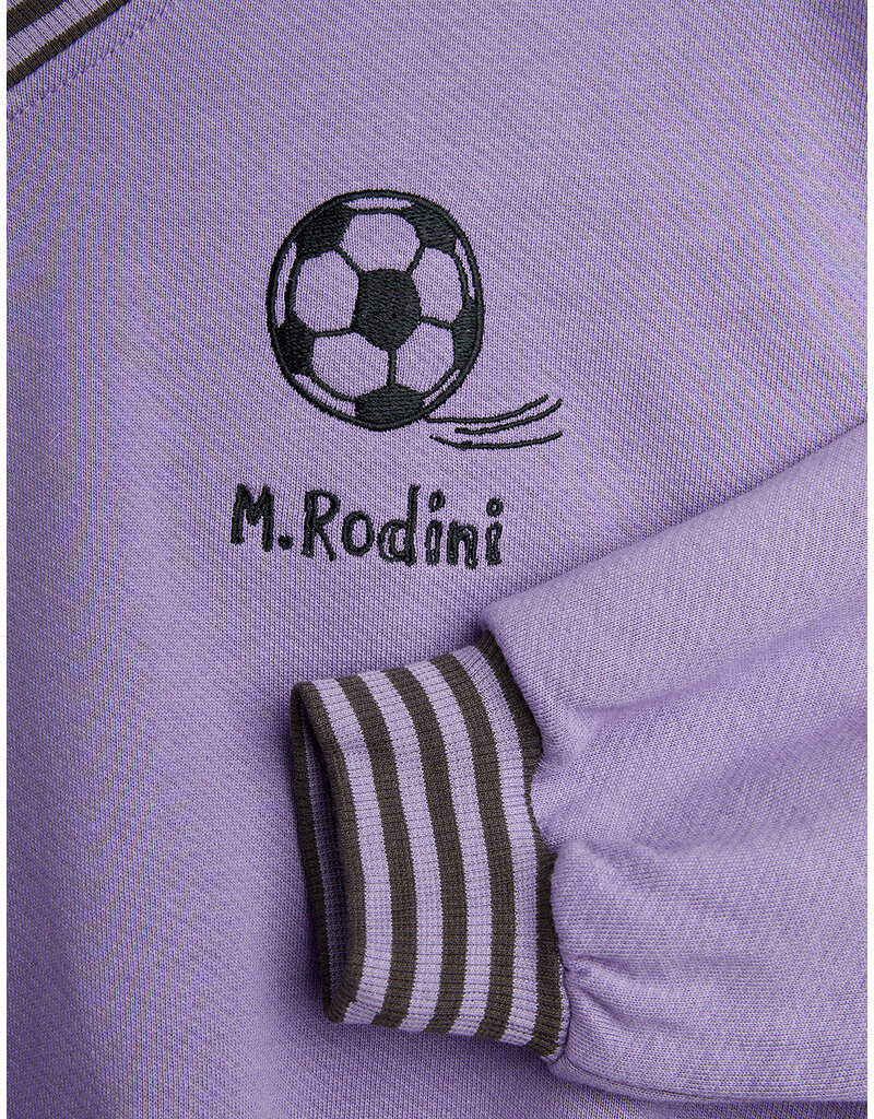 Mini Rodini Football emb sweatshirt Purple