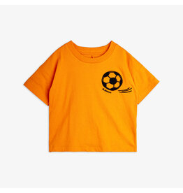 Mini Rodini Football chenille ss tee Orange