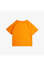 Mini Rodini Football chenille ss tee Orange