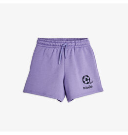Mini Rodini Football emb sweatshorts Purple
