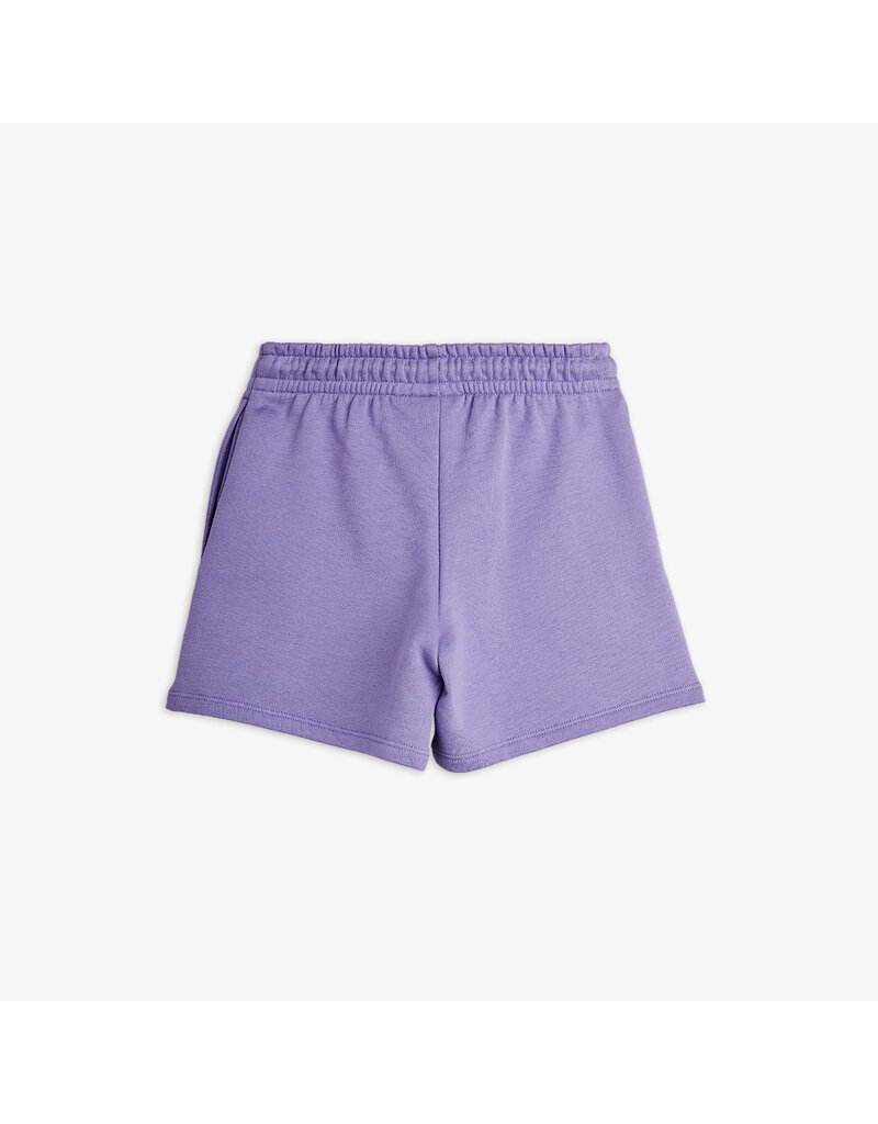 Mini Rodini Football emb sweatshorts Purple