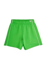 Mini Rodini Plain piping sweatshorts Green