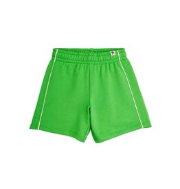 Mini Rodini Plain piping sweatshorts Green
