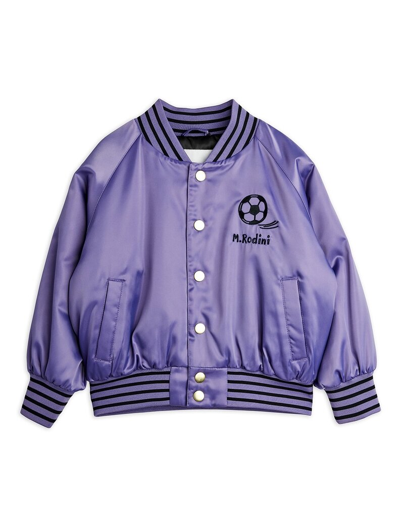 Mini Rodini Soccerball chenille satin bsb jacket