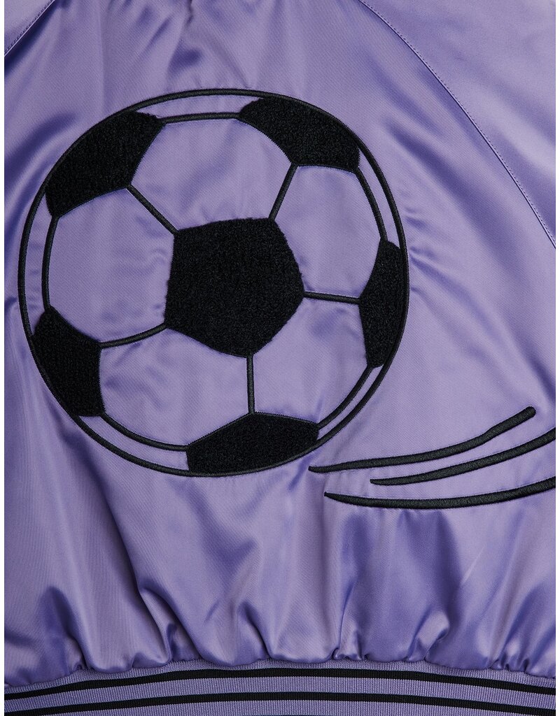 Mini Rodini Soccerball chenille satin bsb jacket