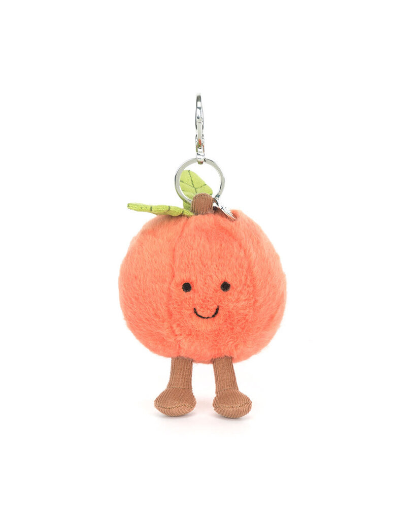 Jellycat Amuseables Peach Bag Charm