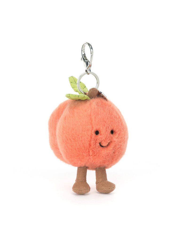 Jellycat Amuseables Peach Bag Charm