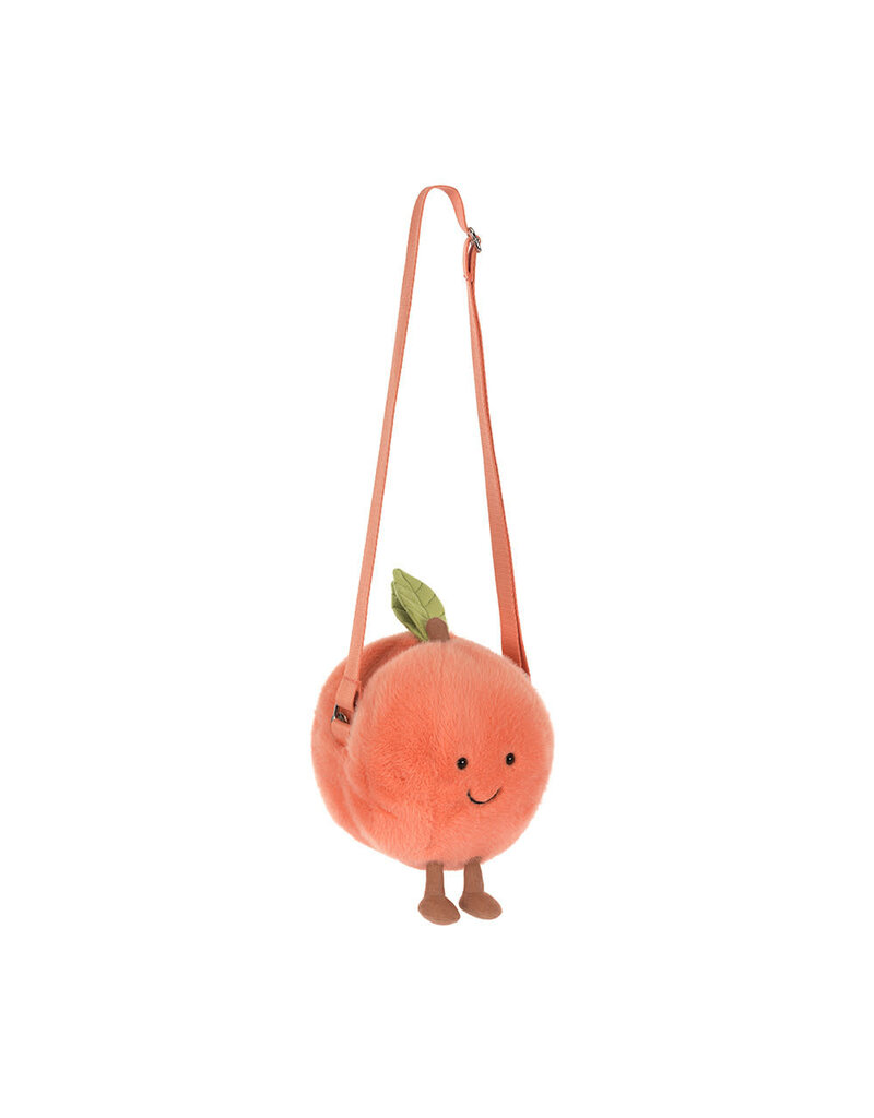 Jellycat Amuseables Peach Shoulder Bag
