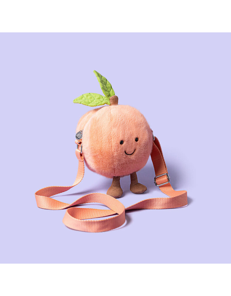 Jellycat Amuseables Peach Shoulder Bag