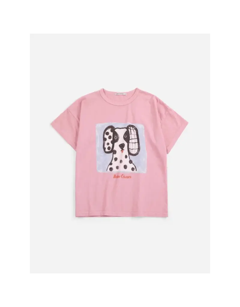 Bobo Choses Van Dog T-shirt Pink