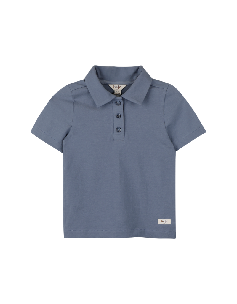 Baje Studio Mason Polo Blue Stone
