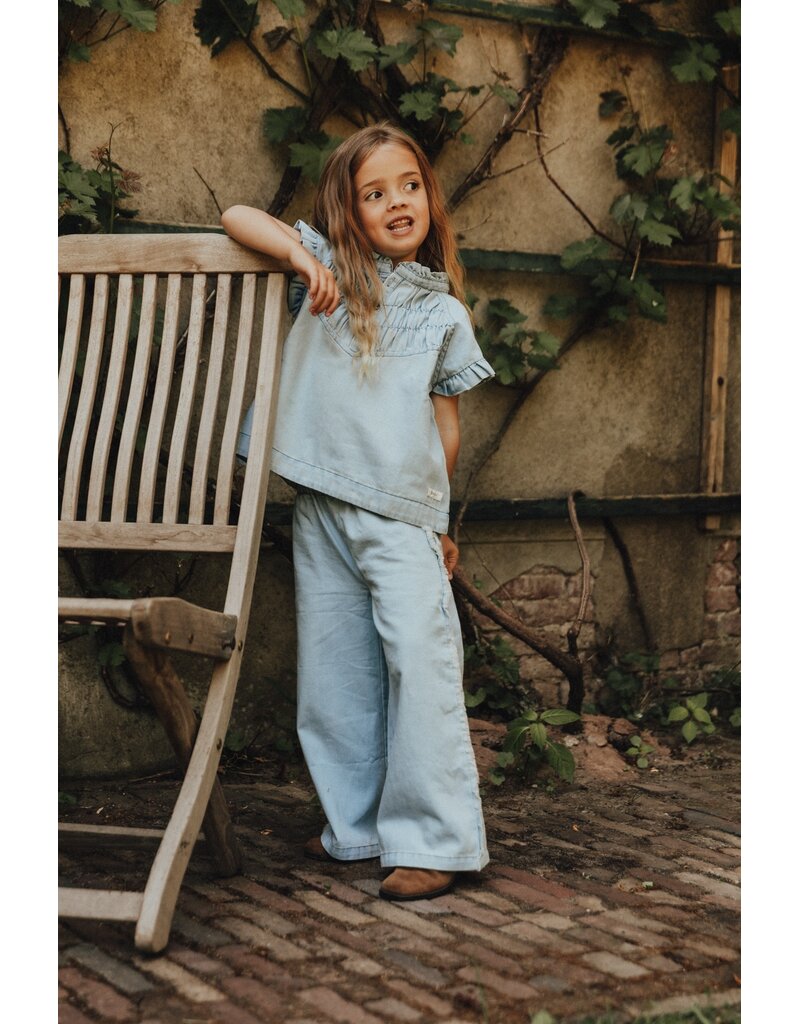 Baje Studio Loja Pants Blue Denim Light