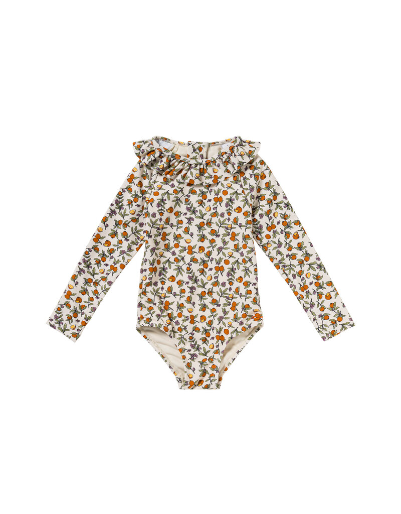 Salted Stories Pomme Flower | Bodysuit White Swan