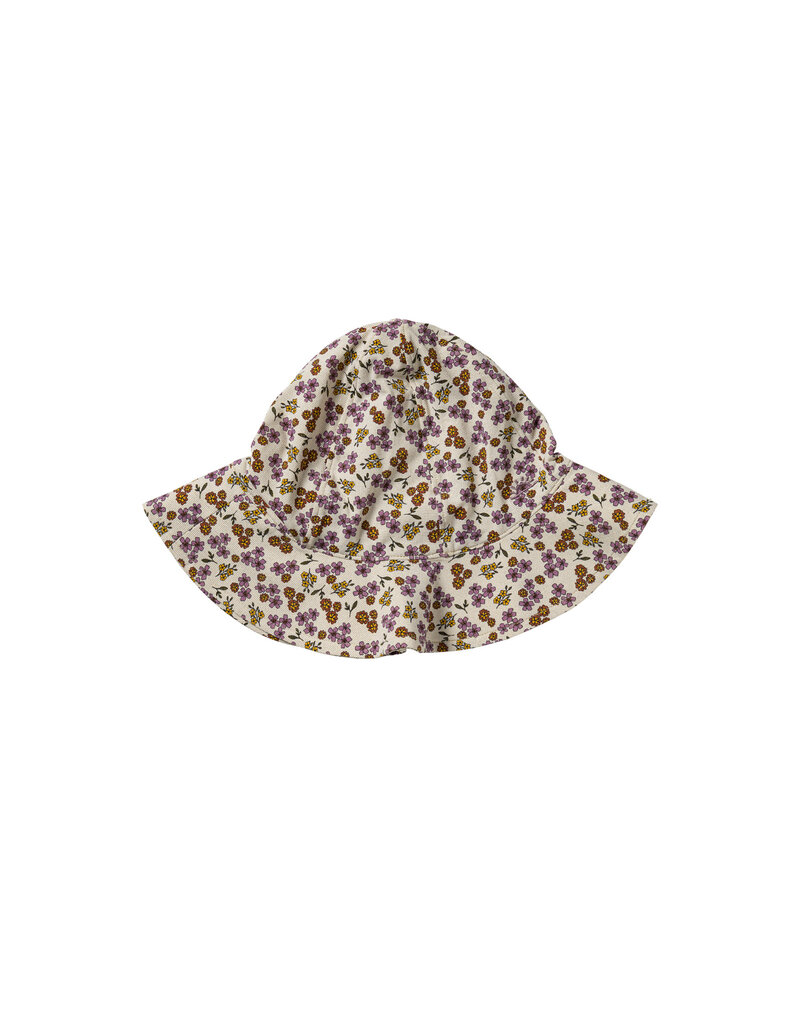 Salted Stories Sparkly Flower | Sun Hat Bombay Brown