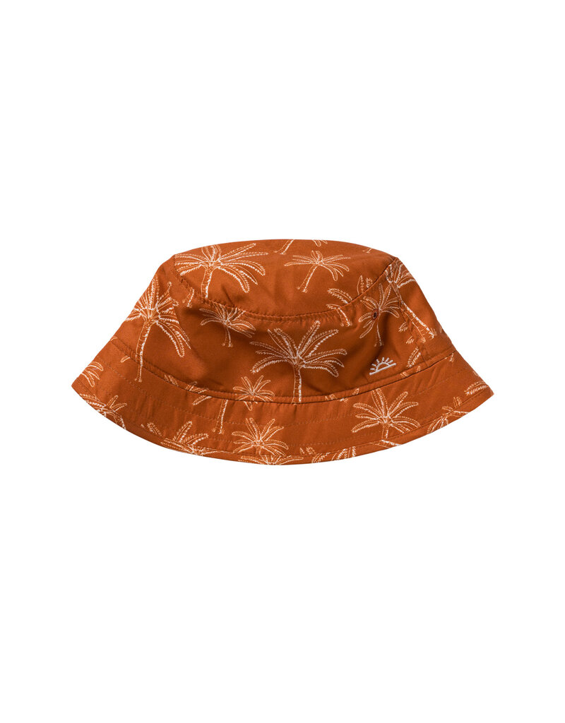 Salted Stories Palms | Bucket Hat Bombay Brown