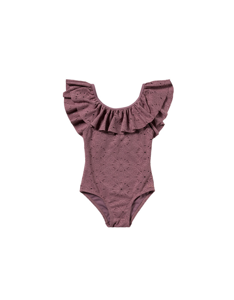 Salted Stories Broderie | Swimsuit Dusky Orchid