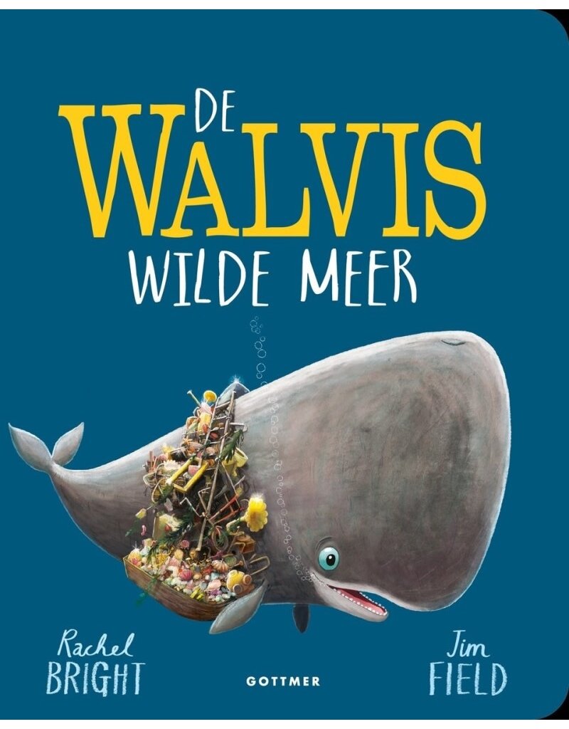 Gottmer De walvis wilde meer ( kartonboek)