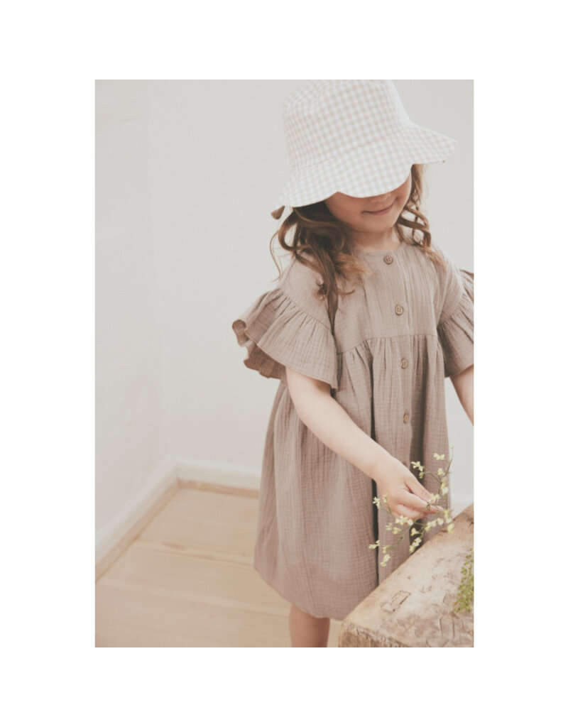 Huttelihut Dress SS Muslin Moon Rock