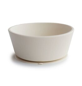 Mushie Silicone Bowl Ivory