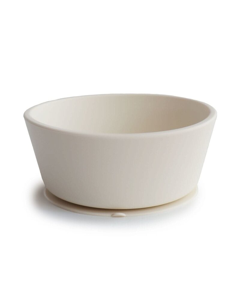 Mushie Silicone Bowl Ivory