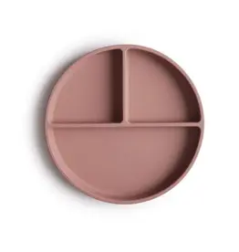 Mushie Silicone Plate Cloudy Mauve