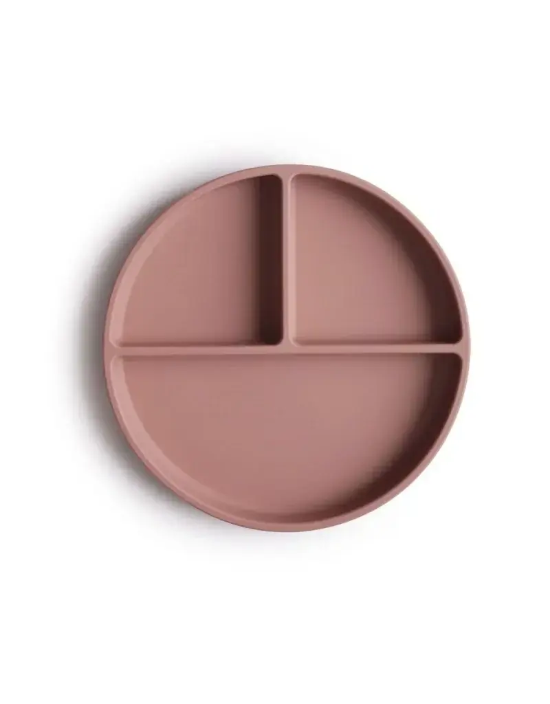 Mushie Silicone Plate Cloudy Mauve