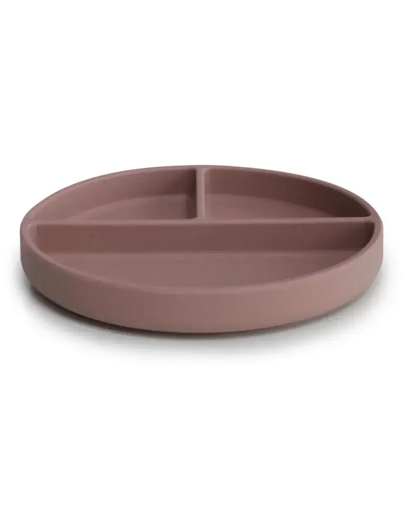 Mushie Silicone Plate Cloudy Mauve