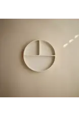 Mushie Silicone Plate Ivory