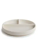 Mushie Silicone Plate Ivory