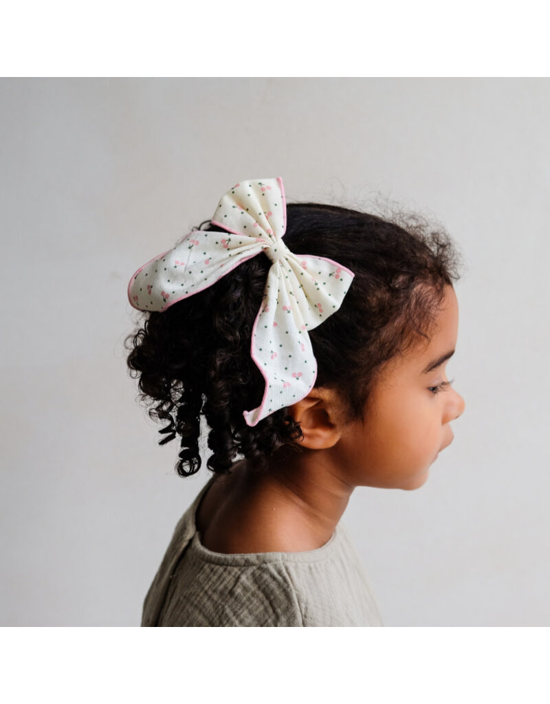 Mimi & Lula Cherry Print Bow