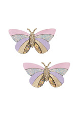 Mimi & Lula Striped Butterfly Clips