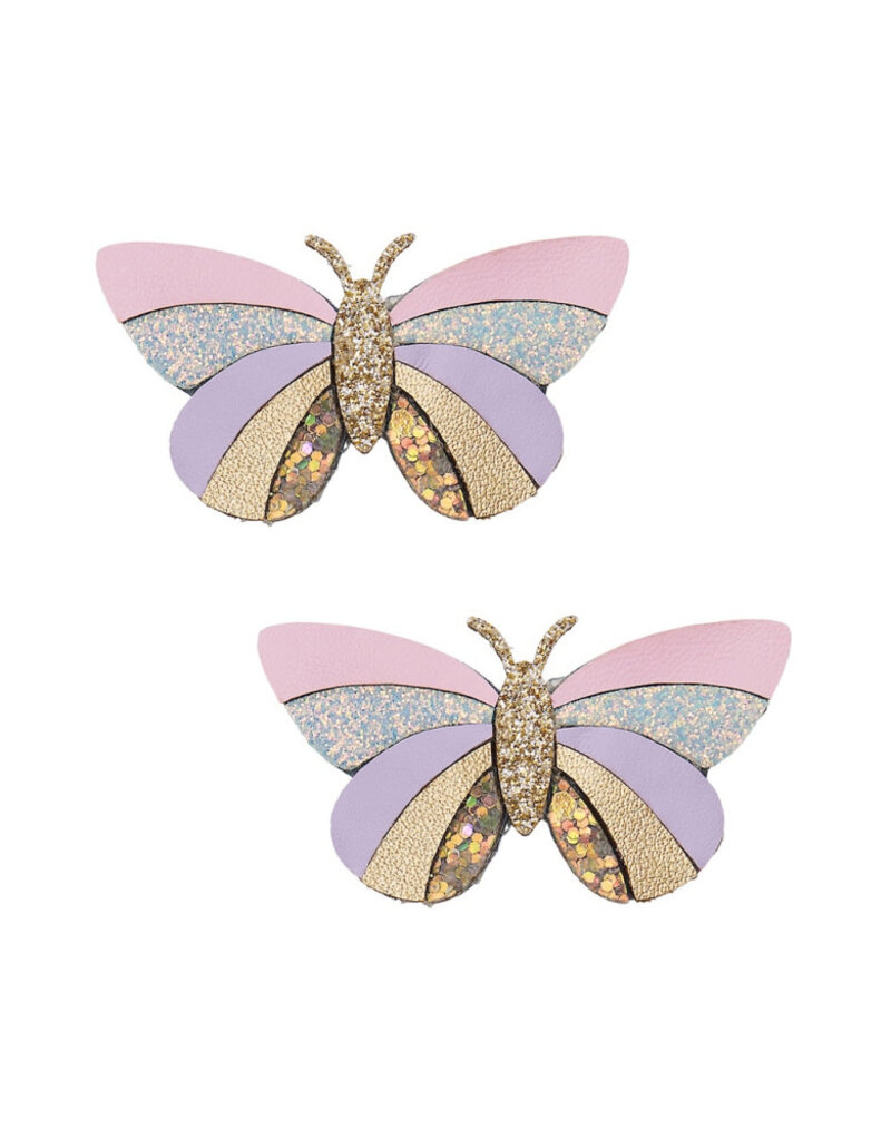 Mimi & Lula Striped Butterfly Clips