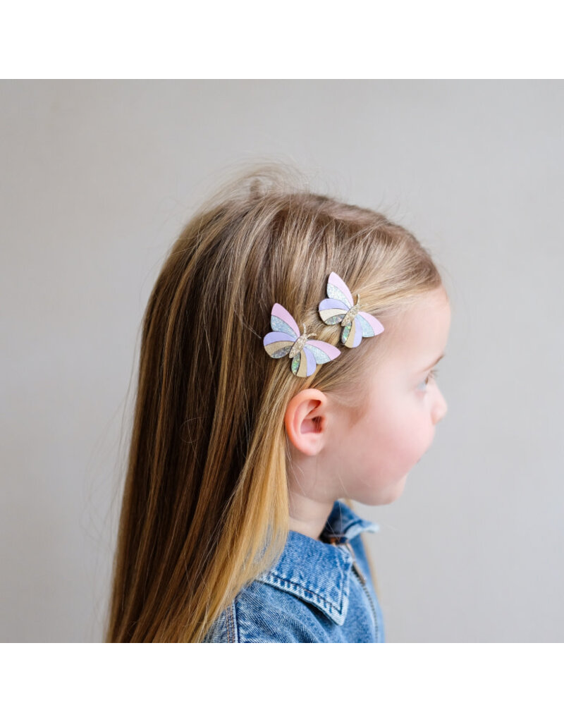 Mimi & Lula Striped Butterfly Clips