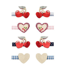 Mimi & Lula Red Cherries Mini Clips