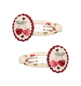Mimi & Lula Scallop Framed Cherries Clic Clacs