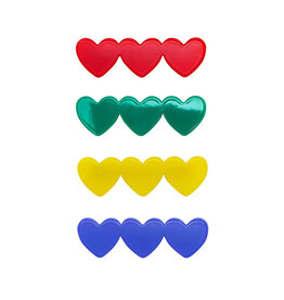 Mimi & Lula Heart Acetate Clips