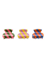 Mimi & Lula Striped Mini Claw Clips Bright Multi
