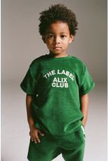 Alix the Label Kids Knitted Terry T-Shirt Green